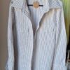 1 - 1841110012026 Camisa listrada marrom