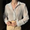 1841130022026 1 Camisa poá bege