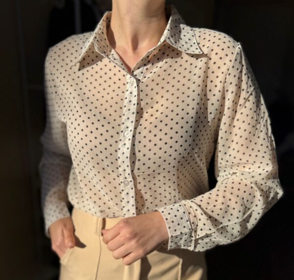 1841130032026 1 Camisa poá bege