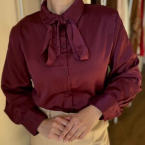 Camisa elegance com laço