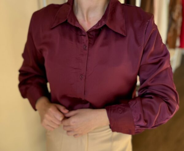 Camisa elegance com laço