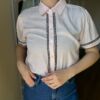 Camisa linho manga curta