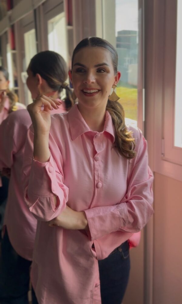 Camisa Bali Rosa