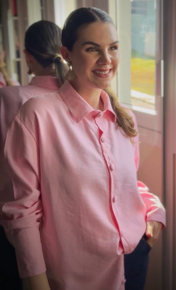 Camisa Bali Rosa